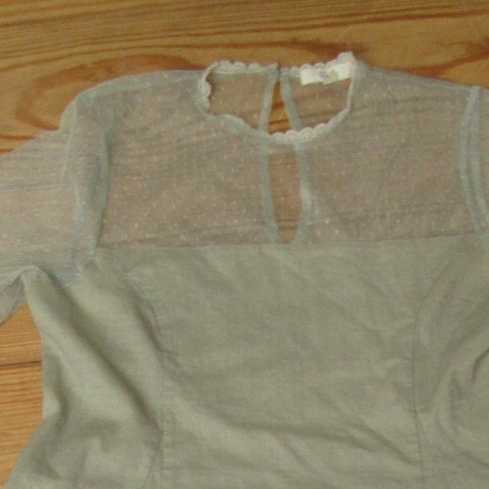 Easel Los Angeles Wendy Dot Mesh Dress Women's M - Picture 4 of 13